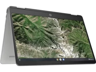 HP Chromebook x360 14A-CA0001NP - CELERON N4120, 4GB, 64GB,  Touch/14.0 HD Brightview, CHROME64